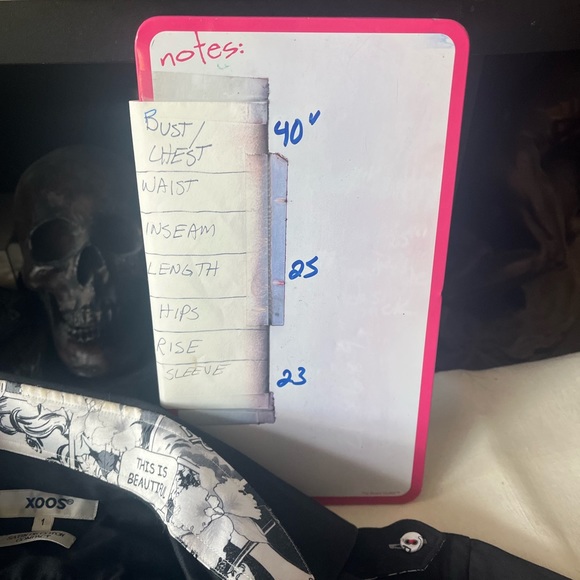 French XOOS Shirt funky print detailing size 1 - Picture 4 of 8